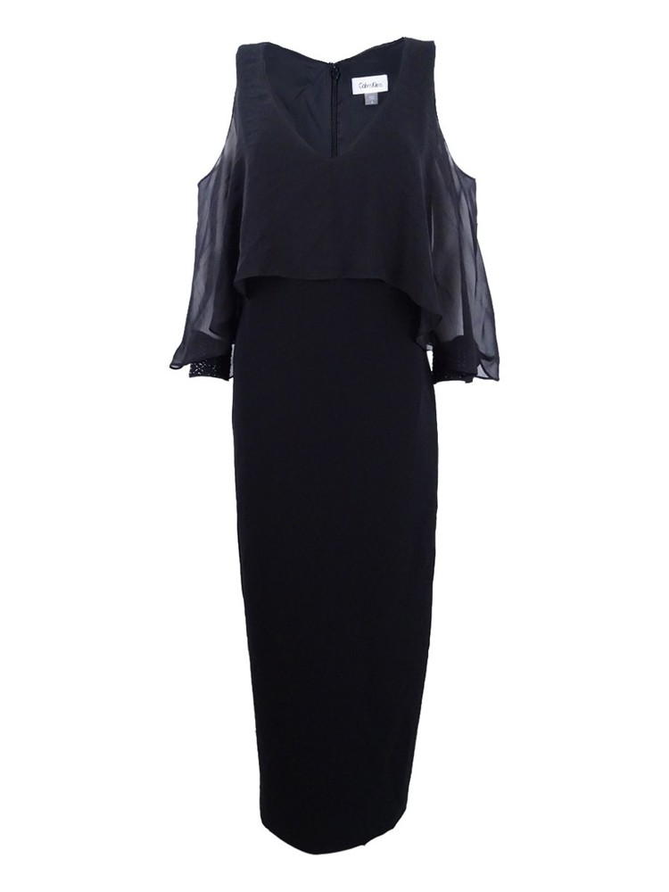 Calvin Klein Women&rsquo;s Cutout Halter Dress