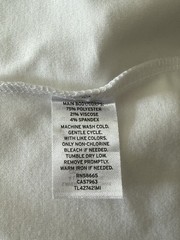Leith Nordstrom Women&rsquo;s White Tank Sleeveless Bodycon Midi Dress Leg Slit Size L
