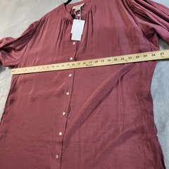 City Chic Refinity Limited Edition Balloon Sleeve Tunic dress Semi-sheer NWT M