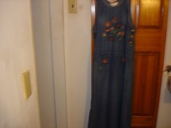 Casey Coleman Women&rsquo;s 100% cotton Blue Denim Dress Size M