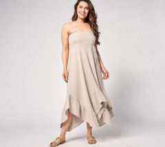 Studio Park x Kerstin Lindquist Reg Convertible Skirt Dress Dove Grey S New