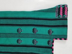 Vintage Traditional Guatemalan Woven Huipil L:53 B:43 S:51cms