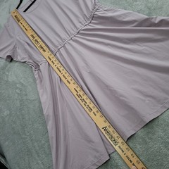 Duluth Trading Co Dress 2X Lilac Lightweight Pockets Flexellence Spring Travel