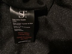 Supertrash Black Sparkle Ruched Bodycon Dress Small UK8 Style Modele No CW14M236