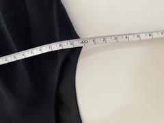 Roksanda Ilincic Dress Size 8 Black Edition Black Fishtail Short Designer Work