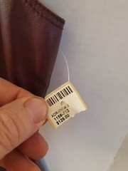 SUSANA MONACO Adele 100% Lamb Leather Sleeveless Hidden Back Zipper Dress,Size 6