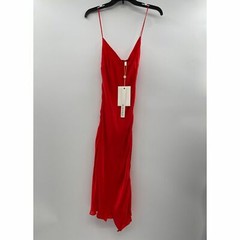 Winona Australia Women&rsquo;s Breeze Wrap Midi Dress in Red Cocktail Prom Formal XS