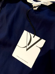 Diane von Furstenberg royal blue wrap gown NWT UK size6/8 (US size 4)