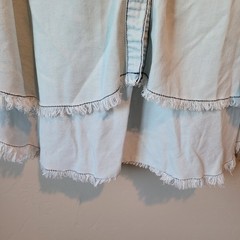Jaded Gypsy Sz L/XL Fresh Picked Cotton Button Front Sleeveless Flour Sack Dress