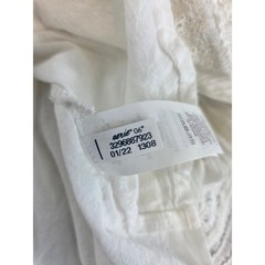 Aerie White Tiered Lace Mini Dress Medium Cottagecore Festival Romantic Boho