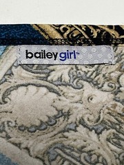 Bailey Girl Women’s Mirror Leopard Print Abstract Print Stretch Maxi Dress Small