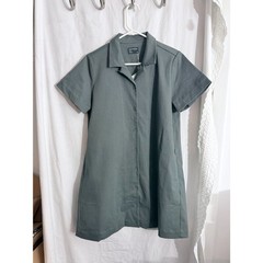 Frank & Oak – NWT – The Flex Camp Collar Dress – Blue – Medium