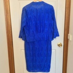 Whispers Women&rsquo;s Lace Jacket Dress Sizes S M L Mother of Bride Wedding Party