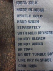 LIL Anthropology Womens 8 100% Silk Peach Gray Sleeveless Tunic Shirt Dress