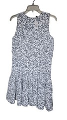 New Ann Taylor Loft Floral Fit Flare Pleated Dress Size 2 New With Tags