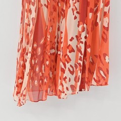 CYNTHIA STEFFE Silk One Shoulder Mini Dress Size 4 Burnt Orange Sultry Exotic