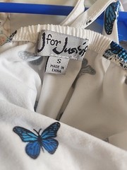 J for Justify Butterfly Maxi Dress Sm Buttery-soft Fairy Cottage Boho Y2K Summer