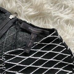 BCBGMAXAZRIA Arsley Asymmetrical Jacquard Dress