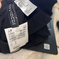 Divided Black Dress, Size M