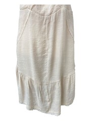 Wishlist Cream Spaghetti Strap Layered Mini Dress Size Small