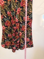 American Eagle Strapless Romper Sz S Floral Multicolor-Romantic