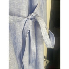 J. Crew Cabana Maxi Dress Linen Belted 2025 CI919 Vacation French Blue MT/M Tall