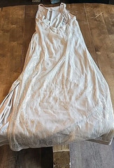 A New Day Women&rsquo;s Sequin Midi A-Line Dress Halter Neckline Side Slit 415-20