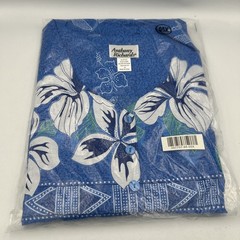 NEW Anthony Richards Blue Floral Muumuu House Dress Gown Plus Women’s Size 5X