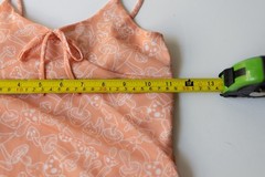 FULL TILT Y2K Light Coral Floral Babydoll Cami Slip Dress Lettuce Hem Coquette