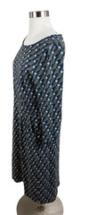 Boden Navy Regal Owl Novelty Knit Dress Size US 8 Pockets