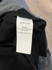 NWOT OPUS Germany 100% Cotton Dress – 42/US10 – Heathered Gray, Pockets