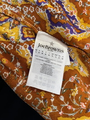 Joe Browns mini dress 14 VGC A line classic retro pattern festival beach tiered