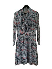 Boden Dress, UK Size 6R, Blue Sylvia Parrot Paradise Dress, Excellent Condition