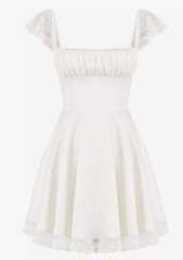 HOUSE OF CB &lsquo;Kaia&rsquo; Ivory A-Line Mini Dress NWT size – XL