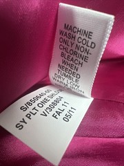Banana Republic One Shoulder Women’s Cocktail Dress Pink Size 4 with Side Zipper