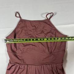 Torrid Performance Core 2fer Active Dress Womens 2 Brown Nylon Moisture Wicking