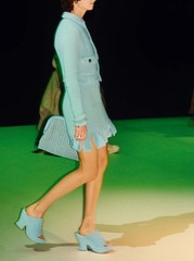 Bottega Veneta Salon 01 Turquoise Mini Dress XS/UK6