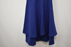 Likely Womens Strapless Double-Layer Ruffle Hem Mermaid Maxi Gown Formal Dress 4