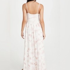NWT REVOLVE Z Supply Hazy Cloud Print Dress Pink Blossom Size M