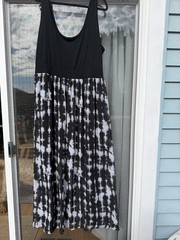 Women’s Torrid Size 3x Tank Dress Black Tie Dye