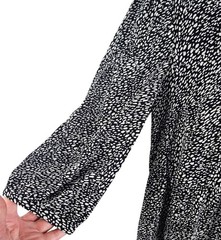 Ophelia Roe Womens 3/4 Sleeve Tiered Midi Dress Medium Casual Church School