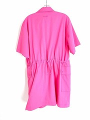 Tilley Size S Pet Pink Cargo Button-down NEW Designer Dress