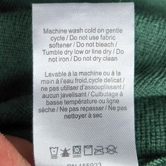 Krimson Klover Dress Womens Small Green Merino Wool Blend Maker Hoodie Sweater