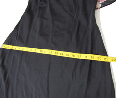 Y2K maxi Dress Bias Cut Chiffon Floral Fairy Romantic Midnight Velvet Wm. M/L