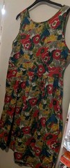 Seasalt Lyonesse Dress Womens Floral Short Sleeve Size 20