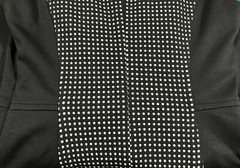 Sleeveless A-Line Sheath Dress Charter Club Black White Dress Women Size 4