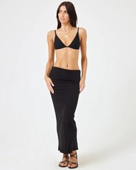L*Space NWT Manaia Dress in Black Size S M & L MSRP $125