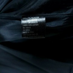 NWT Antonio Melani 0 Nightfall Blue Classy Dress Pinstripe High Waist V Neck