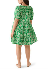 New! Crown & Ivy 100% Cotton Peasant Dress Sz 1X