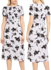 Michael Kors LAVENDER MIST Pintuck Dress Sz XL — $165 now $49.99